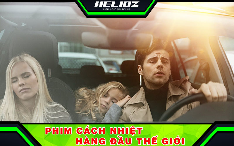 Không dán phim cách nhiệt kính lái mang đến cảm giác khó chịu rát da, chói mắt do ánh nắng mặt trời cho người sử dụng