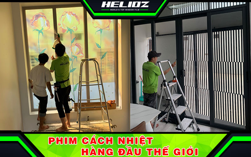 Đơn vị thi công dán phim cách nhiệt nhà kính uy tín, chuyên nghiệp tại TP.HCM 