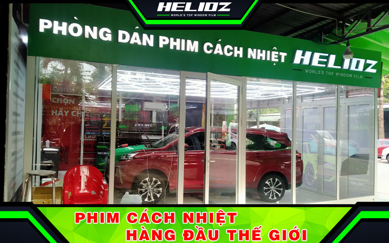 Dán phim cách nhiệt Helioz Bình Dương tại Minh Thành Auto