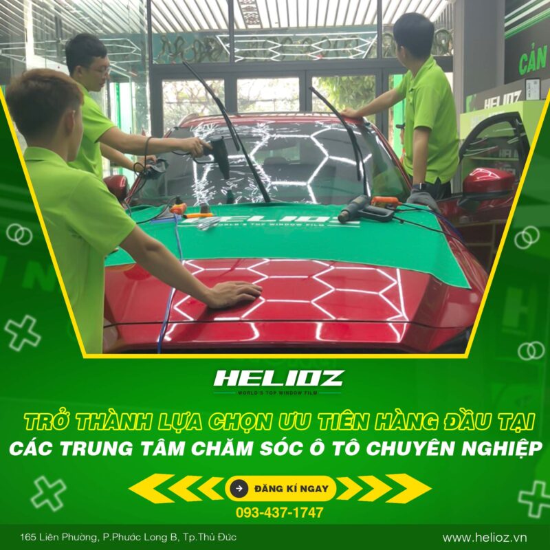 Học dán phim cách nhiệt - Không giới hạn thời gian thực hành