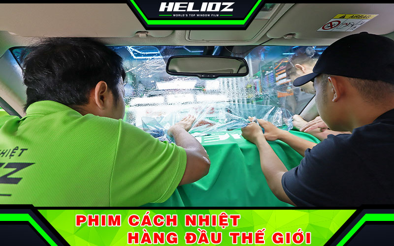 Vì sao nên dán phim cách nhiệt Helioz thay cho phim cách nhiệt hãng tặng