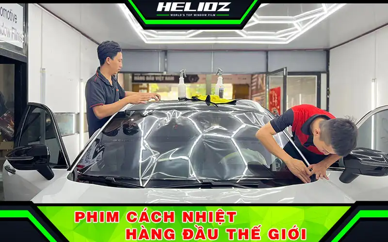Đơn vị dán phim cách nhiệt ô tô An Giang uy tín, chất lượng hàng đầu Dịch vụ dán phim c ách nhiệt Helioz tại Auto 365 An Giang