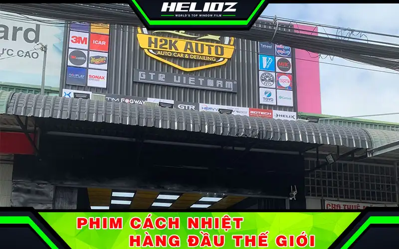 Đơn vị dán phim cách nhiệt ô tô An Giang uy tín, chất lượng hàng đầu H2K Auto Care And Detailing dịch vụ dán phim cách nhiệt chất lượng tại khu vực TP. Long Xuyên, An Giang