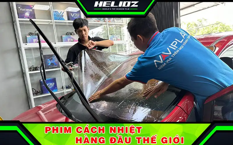 Đơn vị dán phim cách nhiệt ô tô An Giang uy tín, chất lượng hàng đầu Dịch vụ dán phim cách nhiệt tại H2K Auto Care And Detailing