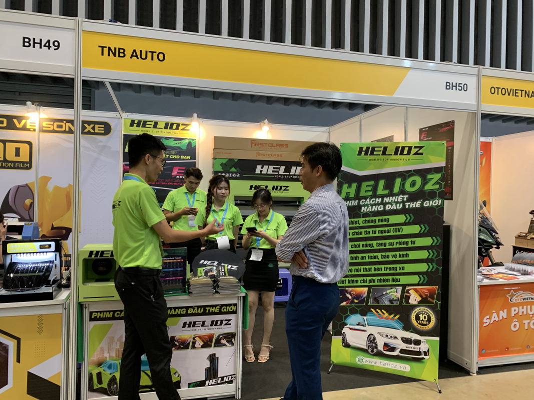 Helioz hân hoan tiếp đón nhiều lượt khách tham quan tại triển lãm Automechanika HCM 2024
