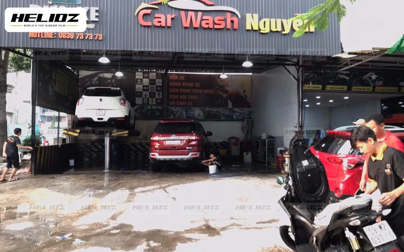 Trung tâm chăm sóc xe hơi Carwash Nguyễn