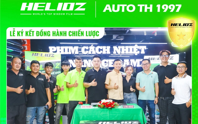 Auto TH 1997 - Địa chỉ dán phim cách nhiệt Helioz Series H chính hãng