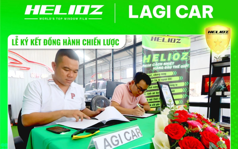 Lagi Car Auto - Địa chỉ dán phim cách nhiệt Helioz Series H chính hãng