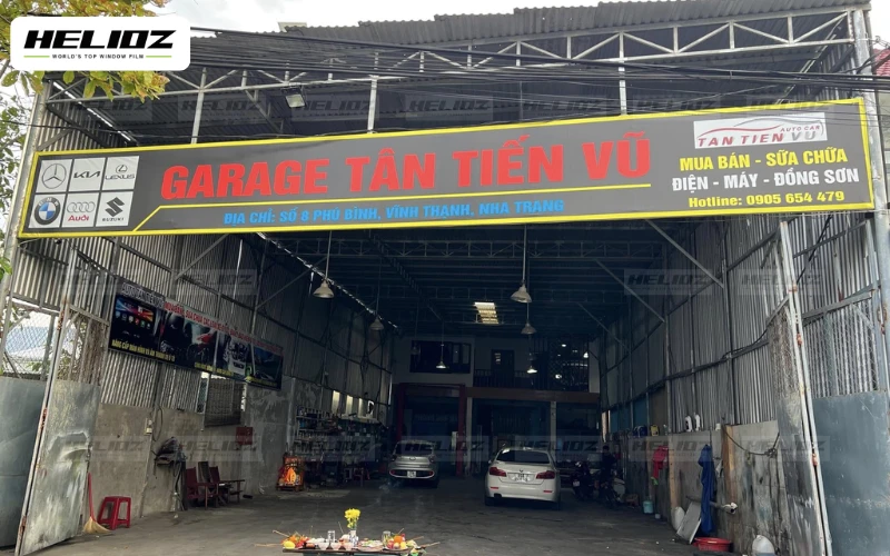 Garage ô tô Tân Tiến Vũ