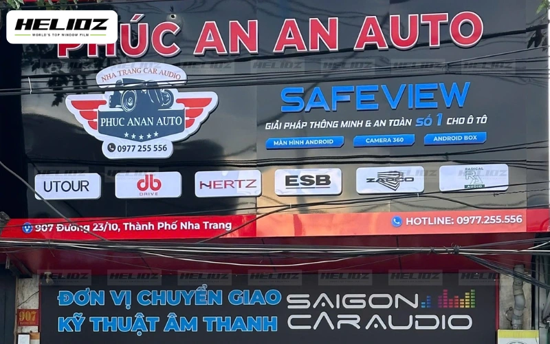 Trung tâm lắp đặt phụ kiện ô tô Phúc An An