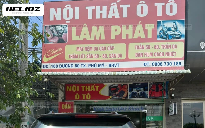Nội thất ô tô Lâm Phát – Dán phim cách nhiệt ô tô tại Vũng Tàu