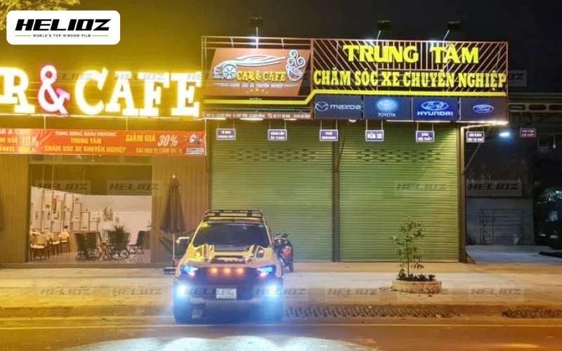 Trung tâm chăm sóc xe chuyên nghiệp Car & Cafe