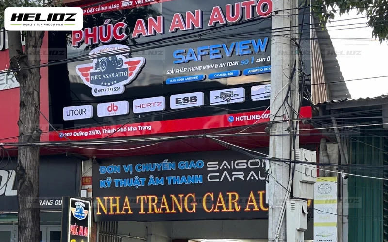 Trung tâm lắp đặt phụ kiện ô tô Phúc An An