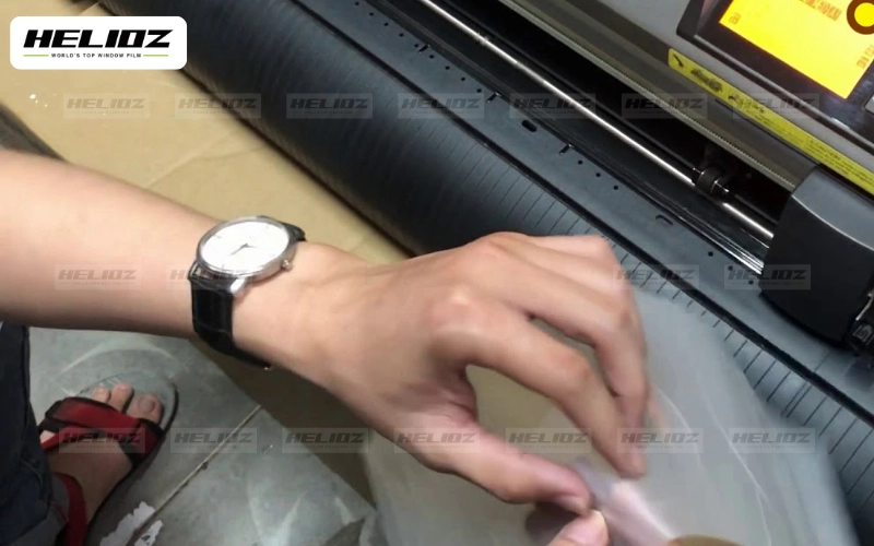 Cắt phim PPF nội thất bằng công nghệ CNC